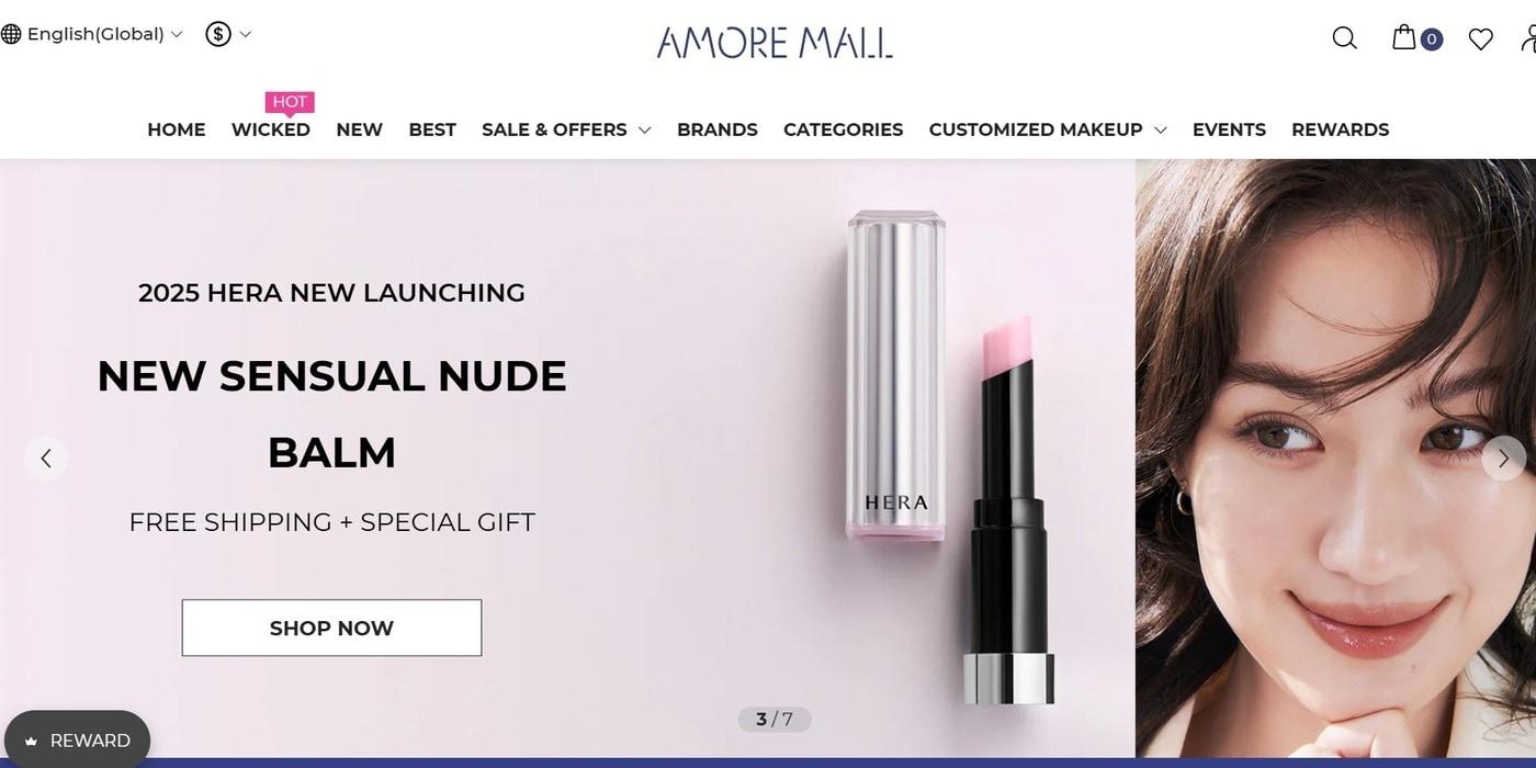 (글로벌아모레몰홈페이지)