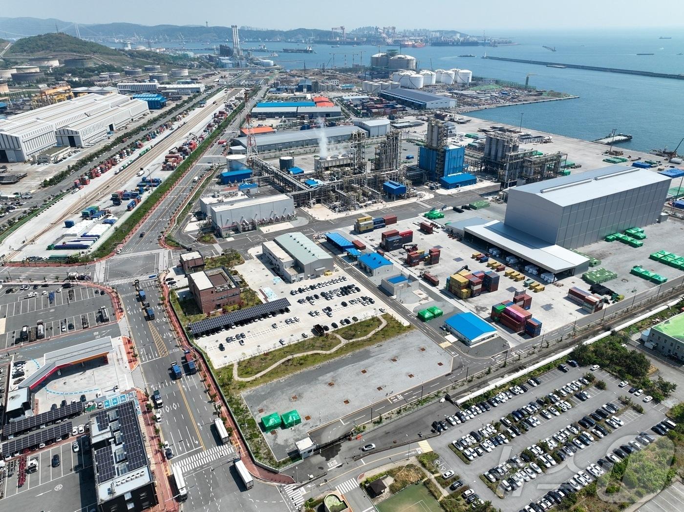 본문 이미지 - 울산북신항 배후단지 전경. (UPA 제공)