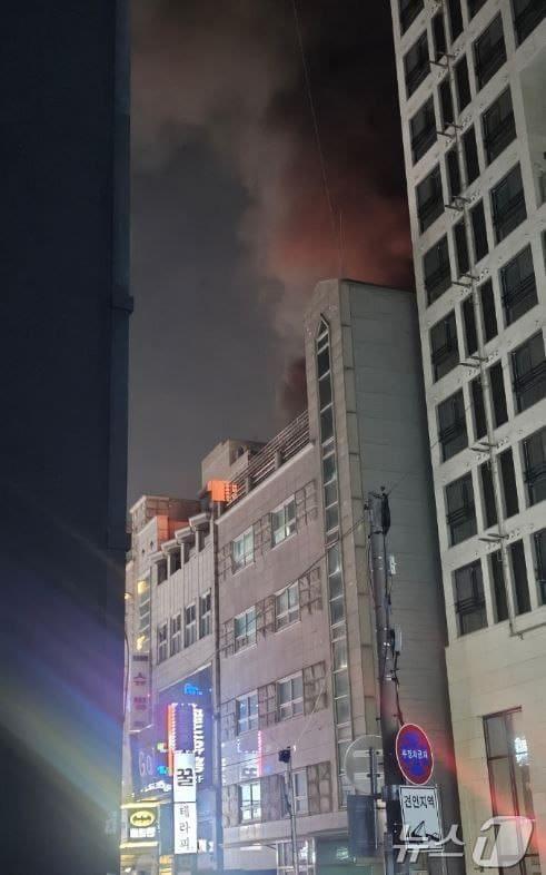 본문 이미지 - 화재 현장.(경기도소방재난본부 제공)