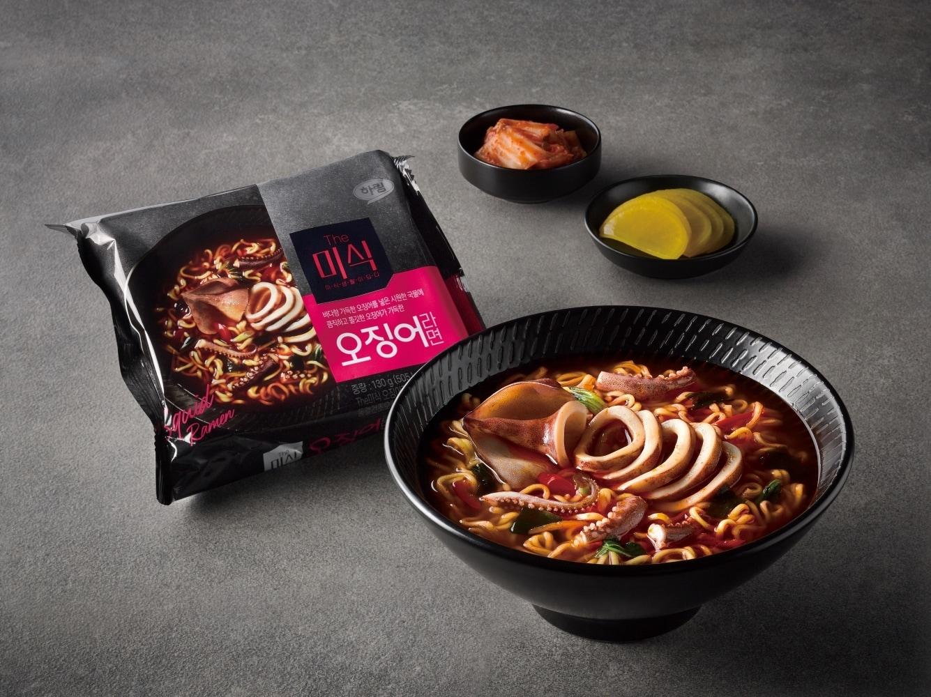 본문 이미지 - 하림 더미식 오징어라면(하림 제공).