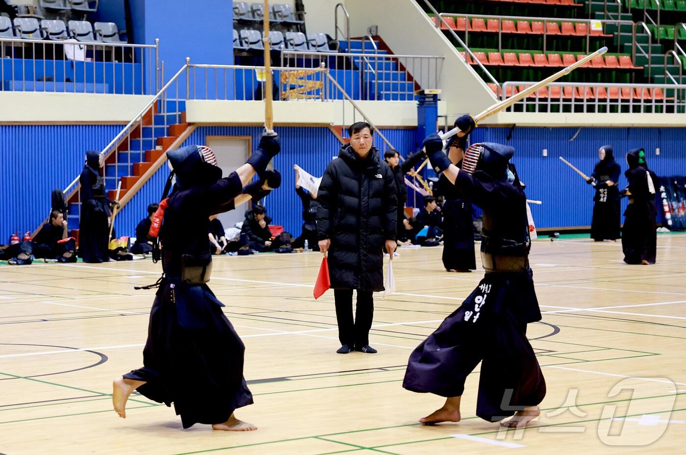 보령에서 진행된 검도 스토브리그 모습. (보령시 제공)/뉴스1