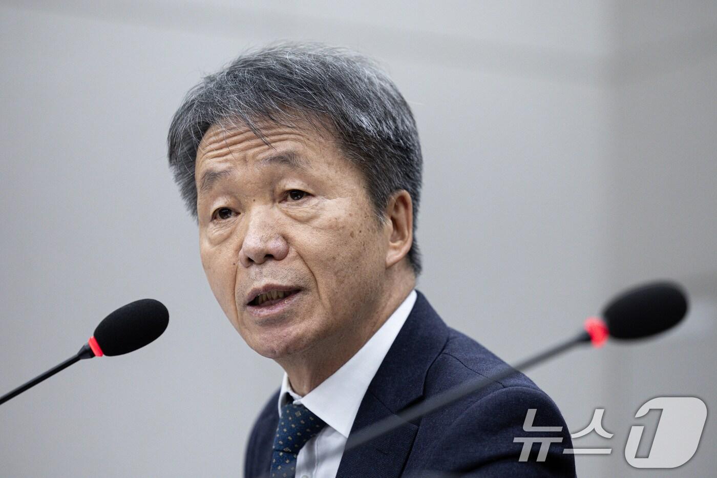 김용원 국가인권위원회 상임위원 겸 군인권보호관. 2025.1.17/뉴스1 ⓒ News1 이재명 기자