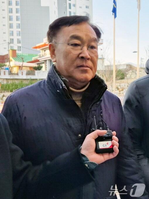 본문 이미지 - 김진하 양양군수.&#40;뉴스1 DB&#41;