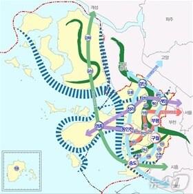 본문 이미지 - 인천도시계획 4도심 4부도심 9지역중심으로 변경(인천시 제공) / 뉴스1