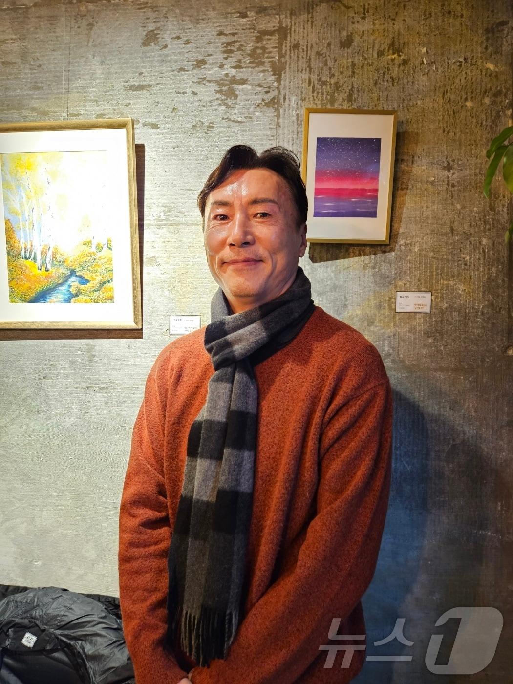 본문 이미지 - 2일 서울 카페에서 &#39;뉴스1&#39;과 만난 하혁준 라오스 감독 ⓒ News1 안영준 기자