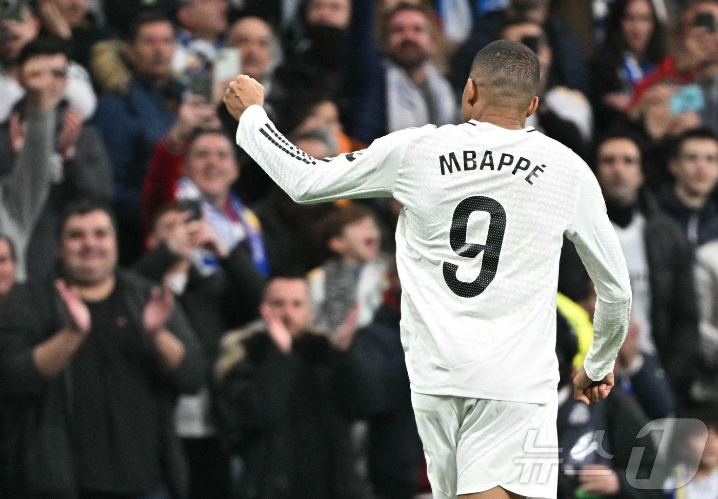 레알 마드리드의 킬리안 음바페. ⓒ AFP=뉴스1