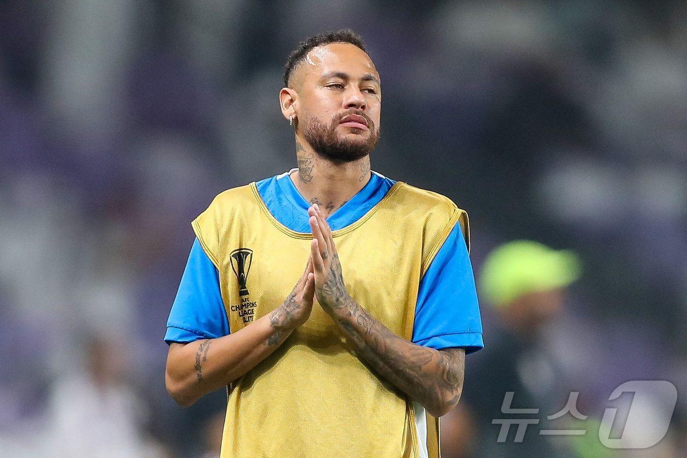 사우디아라비아 알힐랄의 네이마르. ⓒ AFP=뉴스1