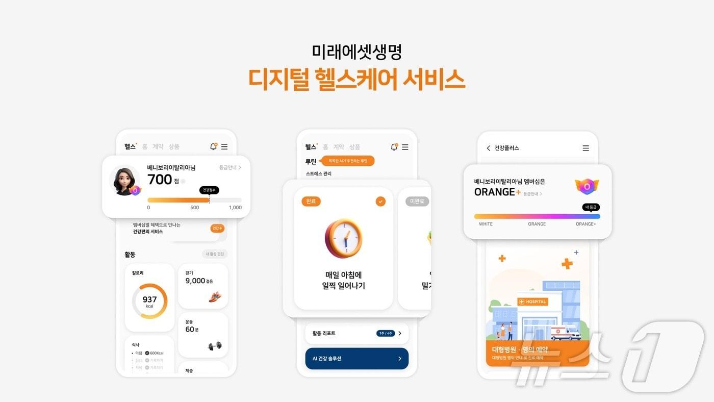 미래에셋생명, 디지털 헬스케어 서비스 출시/사진제공=미래에셋생명