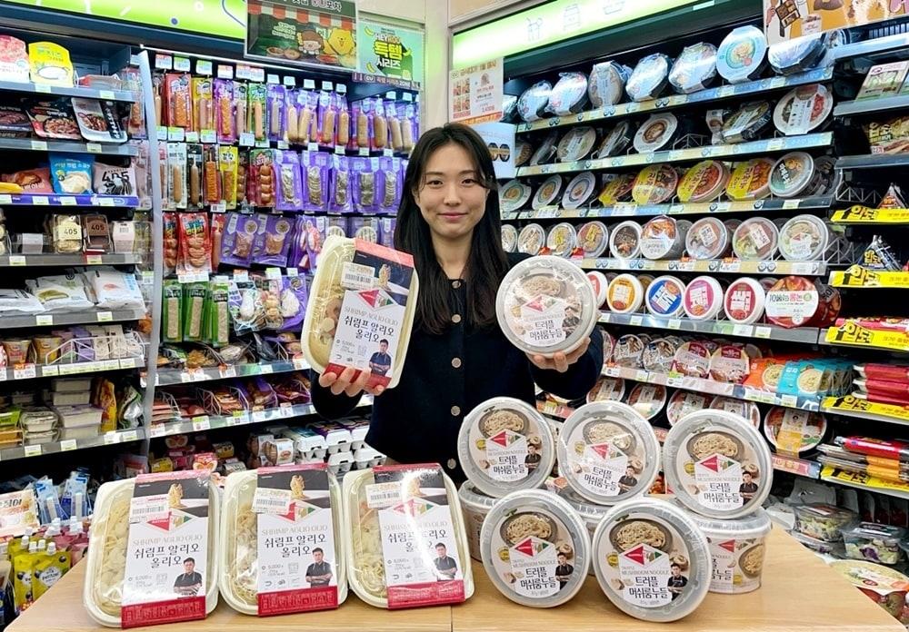 본문 이미지 - CU 맛폴리 권성준 셰프 면요리 간편식(BGF리테일 제공)