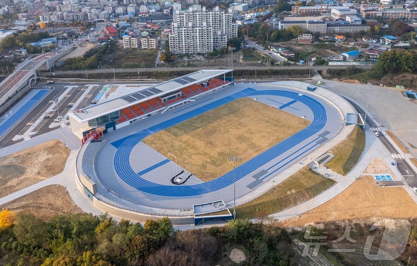 충북 증평종합운동장 전경/뉴스1