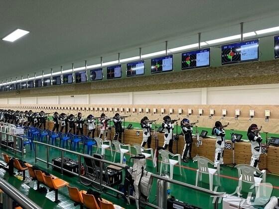 본문 이미지 - 전북 임실군 청웅면 소재 전북자치도 종합사격장 실내 모습.&#40;전북자치도 제공&#41;/ 뉴스1