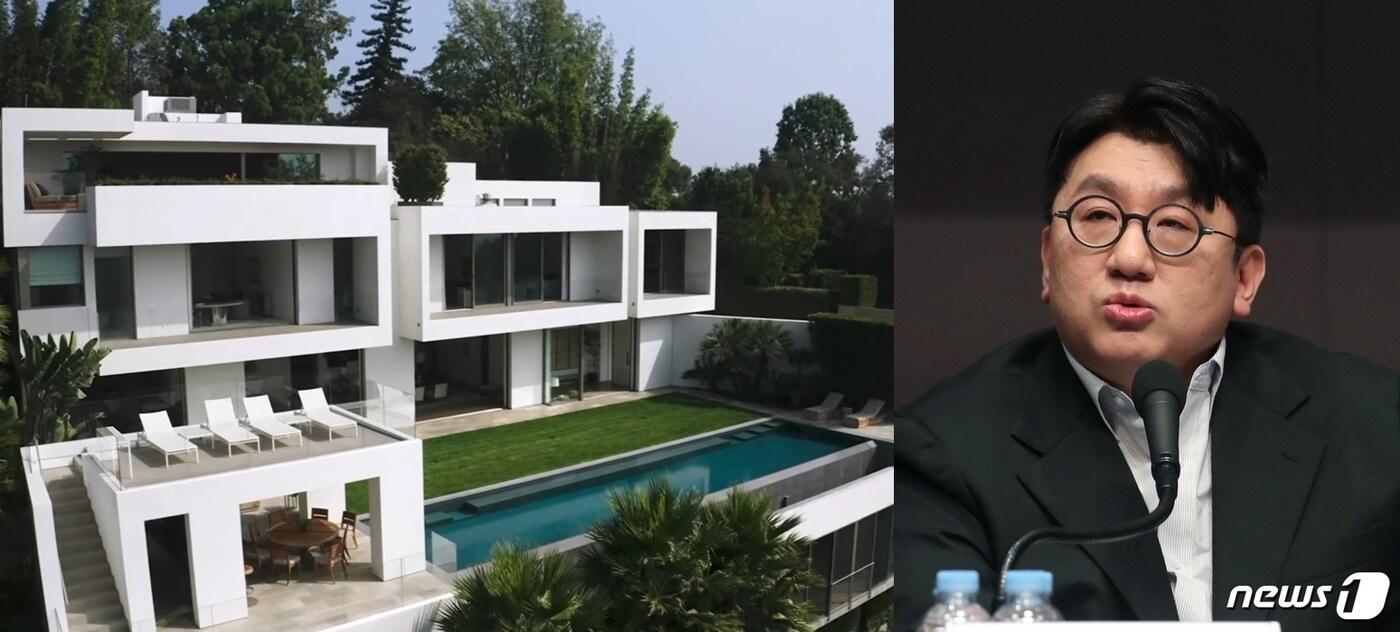 본문 이미지 - 방시혁 의장 LA 저택