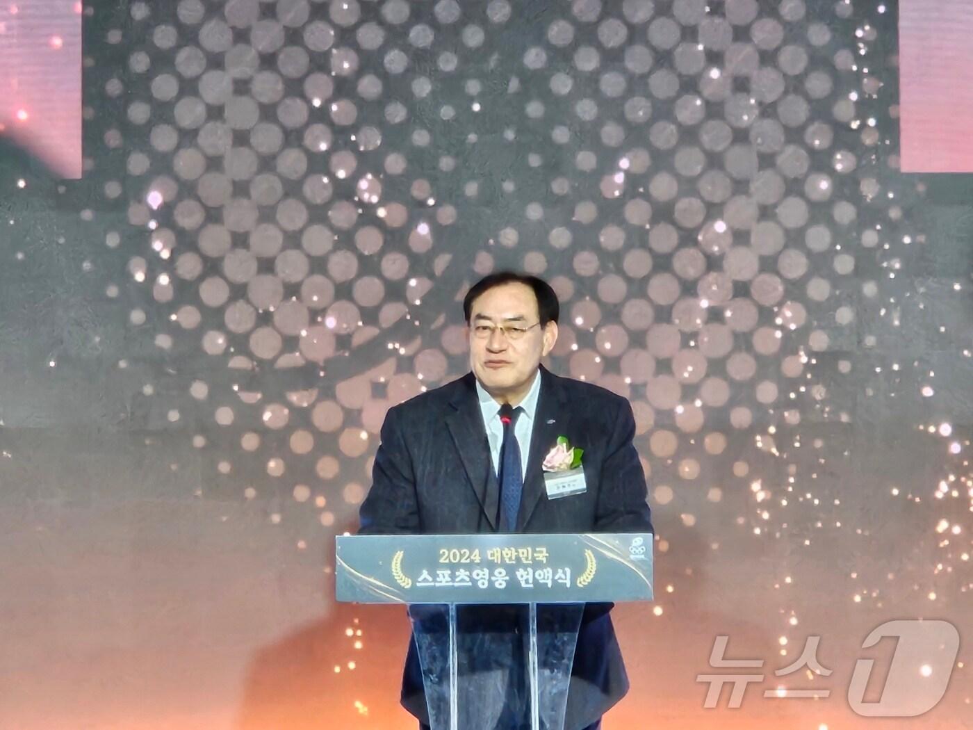 본문 이미지 - 하형주 이사장 ⓒ News1 안영준 기자