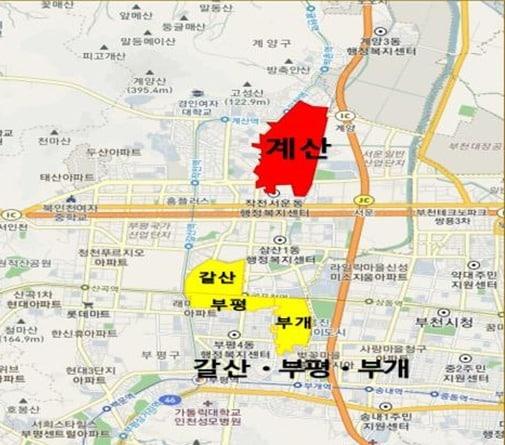 본문 이미지 - 택지 위치도./국토부 제공