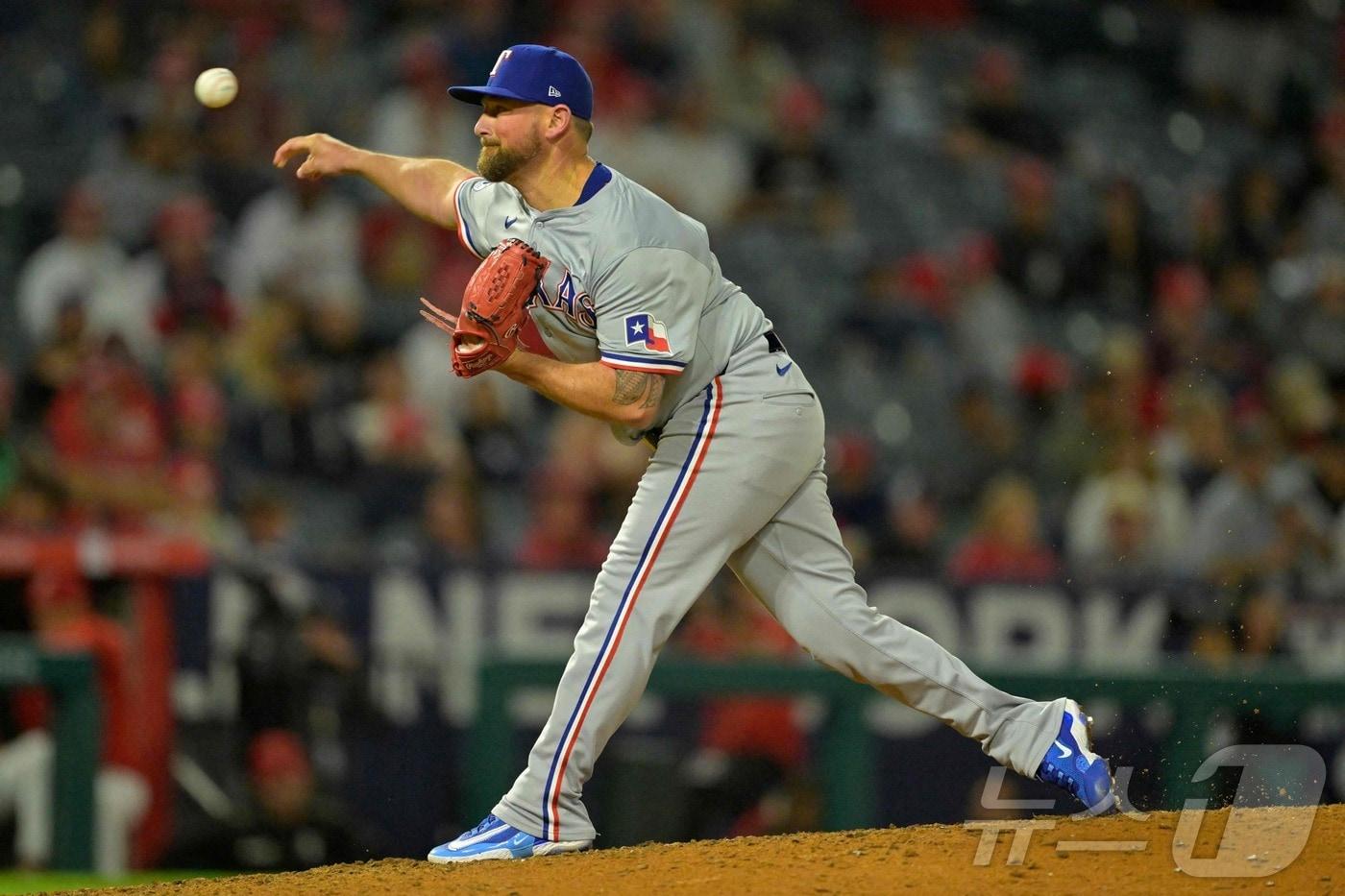 텍사스 시절 커비 예이츠. ⓒ AFP=뉴스1