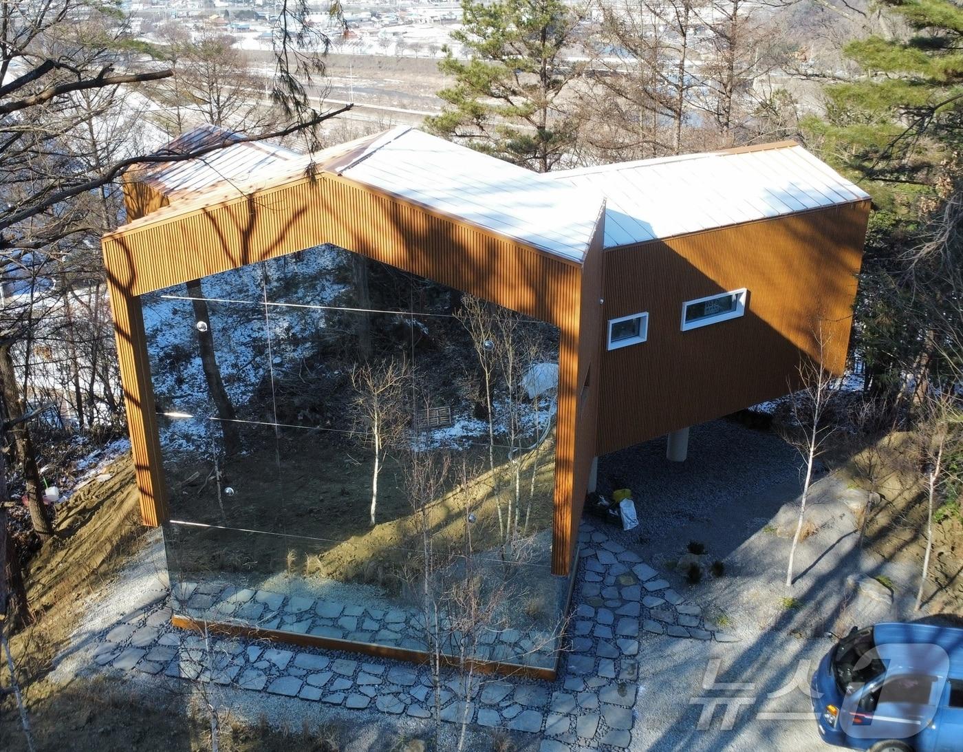 본문 이미지 - 청주 옥화자연휴양림 트리하우스.