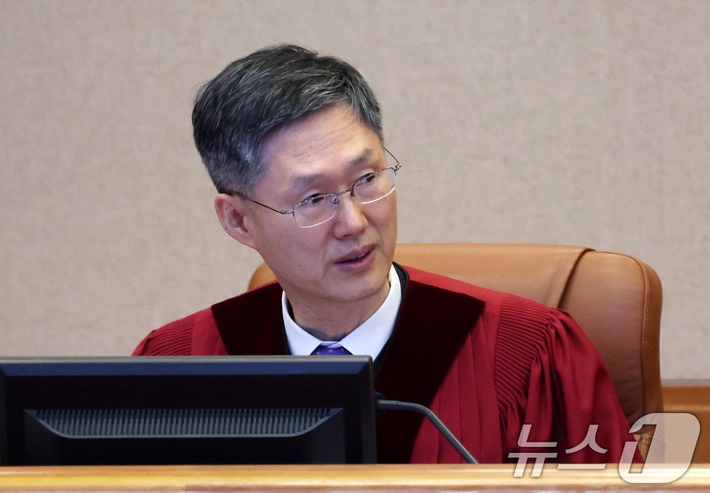 문형배 헌법재판소장 권한대행&#40;공동취재&#41; 2025.1.22/뉴스1 ⓒ News1 신웅수 기자