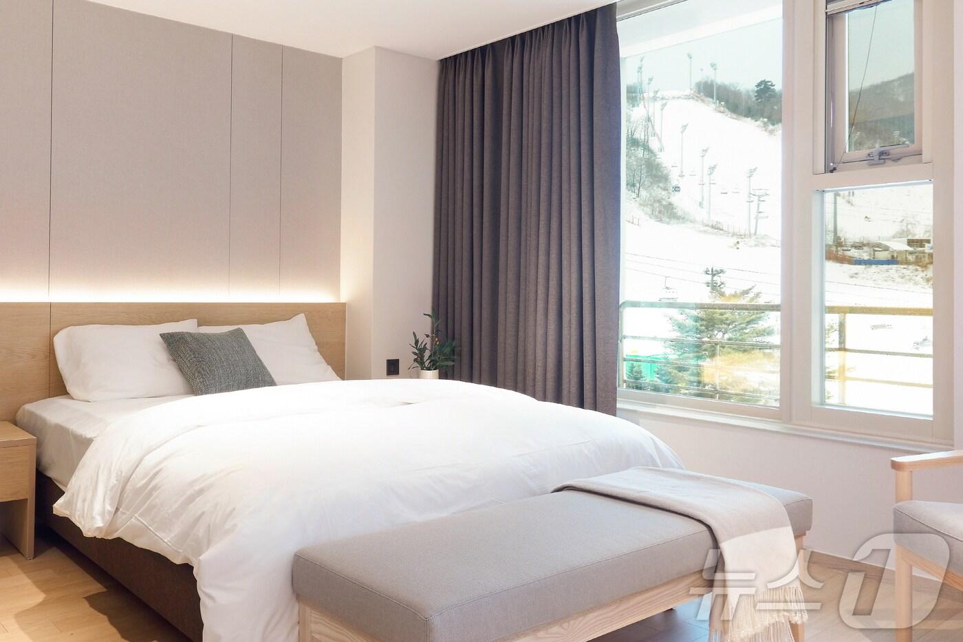 휘닉스 파크 스카이 스탠다드 객실.&#40;휘닉스파크 제공&#41; 2025.1.23/뉴스1