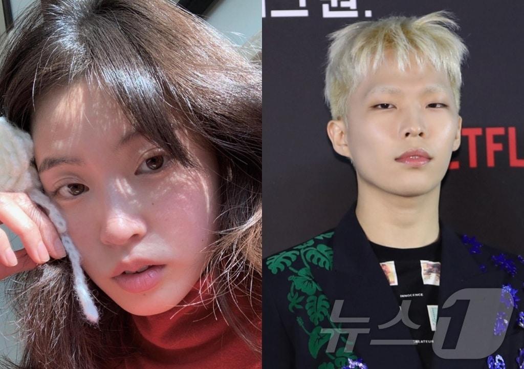 본문 이미지 - 하지수 인스타그램, 이찬혁=뉴스1 DB