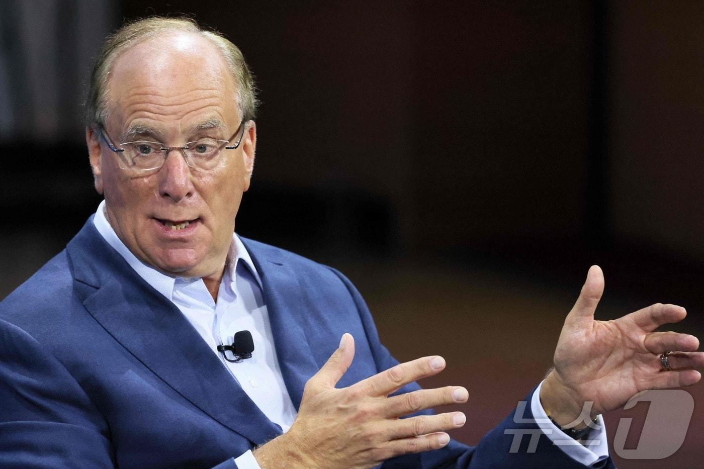 본문 이미지 - 래리 핑크 블랙록 최고경영자(CEO) ⓒ AFP=뉴스1