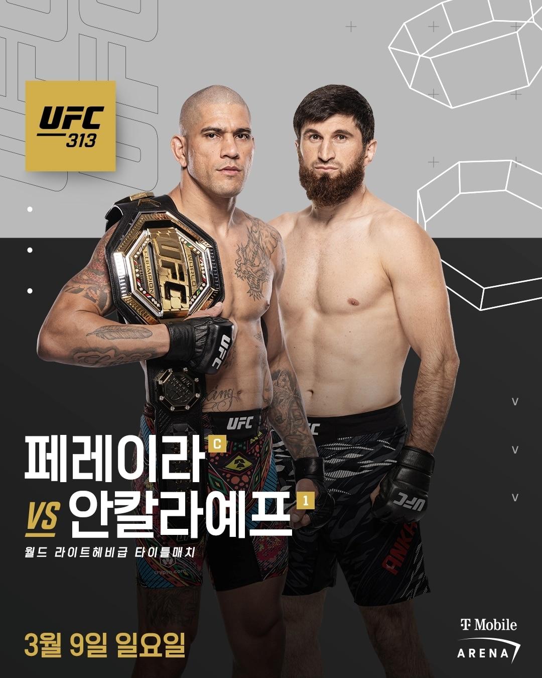 본문 이미지 - UFC 라이트헤비급 챔피언 페레이라가 3월 안칼라예프를 상대로 4차 방어전에 나선다.&#40;UFC 제공&#41;