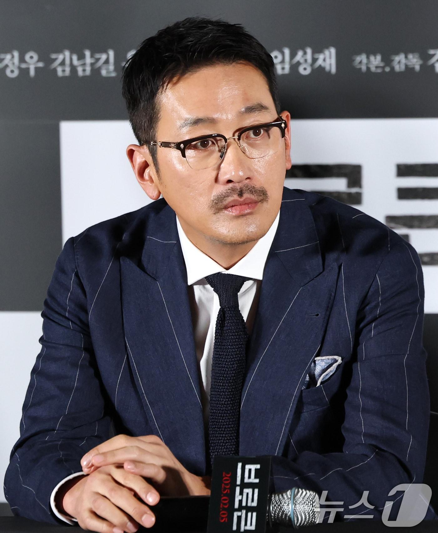 본문 이미지 - 배우 하정우 2025.1.23/뉴스1 ⓒ News1 권현진 기자