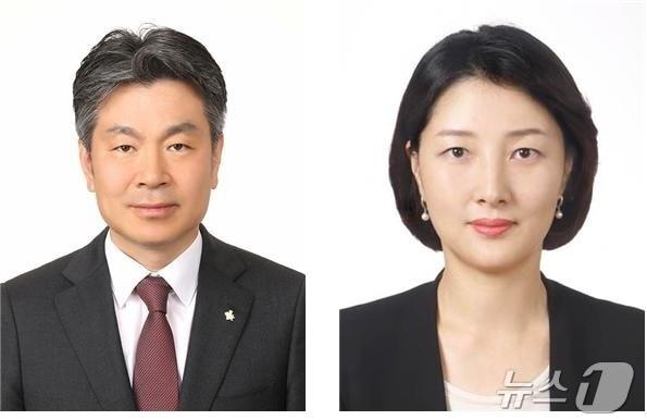 본문 이미지 - 한국증권금융 김희문·설경아 신임 상무@News1(한국증권금융 제공)