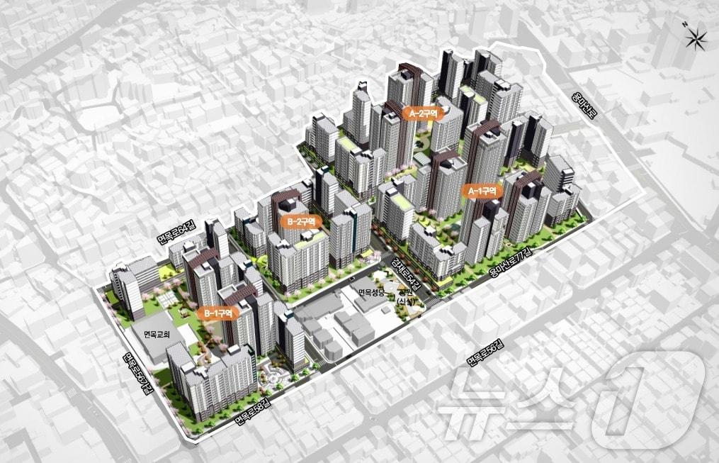 본문 이미지 - 면목본동 63-1번지 조감도.&#40;서울시 제공&#41;