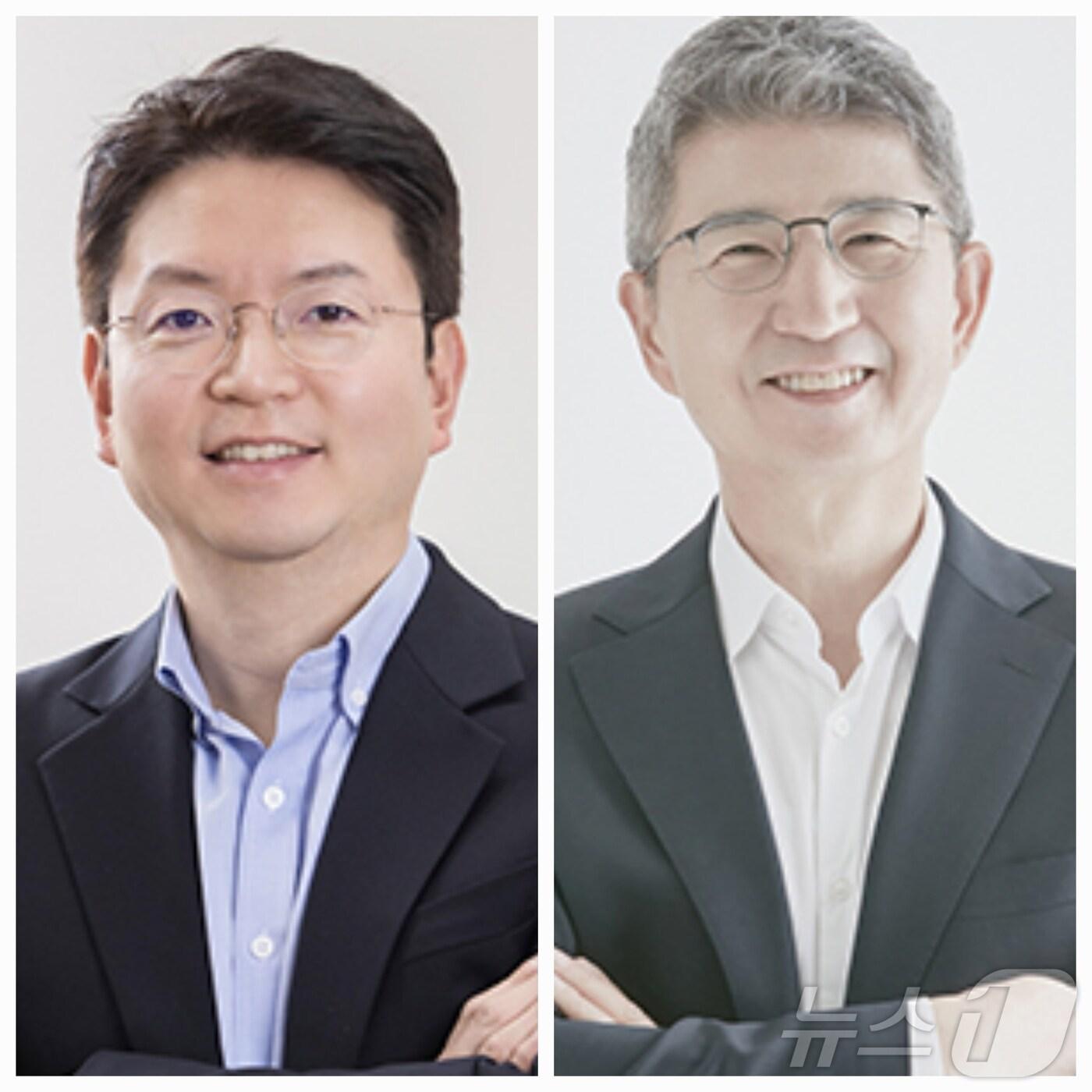 본문 이미지 - 왼쪽부터 김학균 퀀텀벤처스코리아 대표, 송은강 캡스톤파트너스 대표&#40;각 사 홈페이지 갈무리&#41;