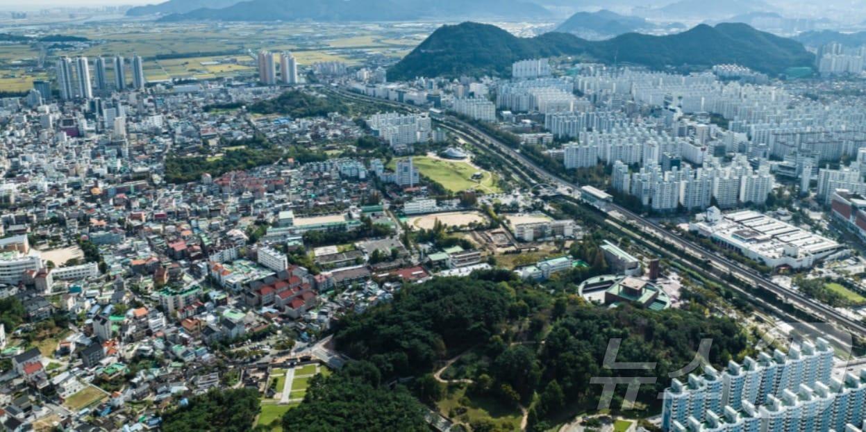 본문 이미지 - 김해 시가지 모습.(김해연구원 제공)