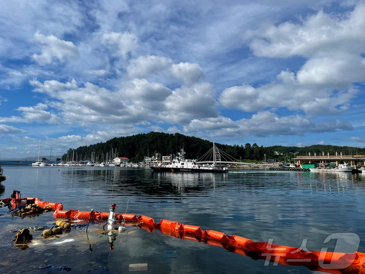 본문 이미지 - 속초해경 해양오염 예방 총력.&#40;속초해경 제공&#41; 2025.1.24/뉴스1