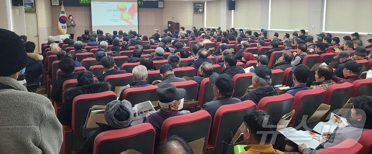 본문 이미지 - 괴산군 농업인 실용교육/뉴스1