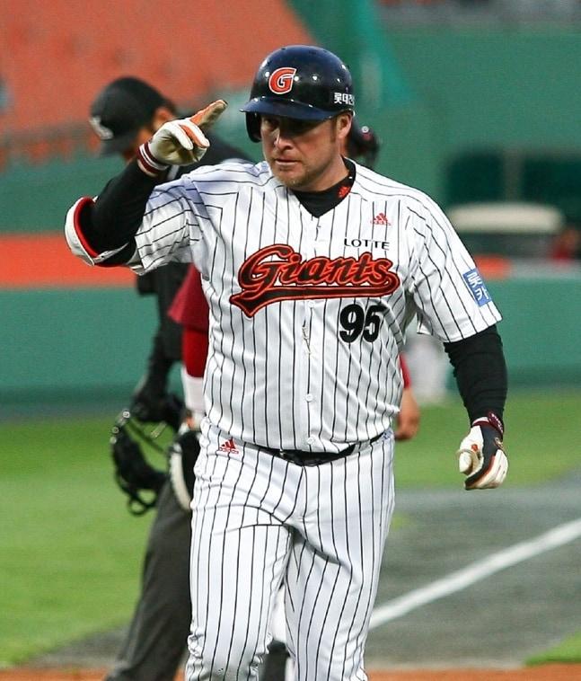 본문 이미지 -  과거 롯데 자이언츠에서 뛰었던 카림 가르시아. (롯데 자이언츠 제공)