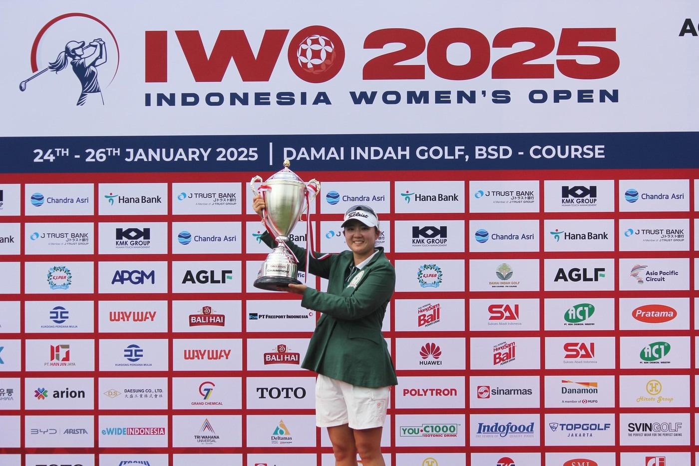 본문 이미지 - KLPGA 드림투어 개막전 우승을 차지한 황유나(KLPGA 제공)