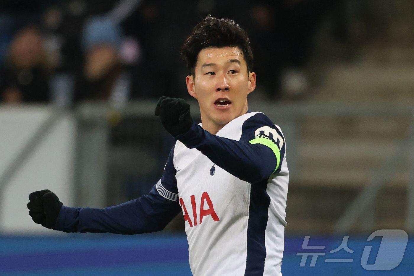 토트넘 홋스퍼의 손흥민. ⓒ AFP=뉴스1