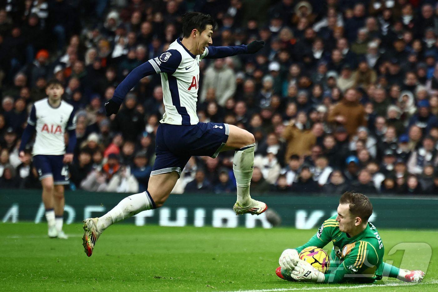 토트넘 홋스퍼의 손흥민. ⓒ AFP=뉴스1