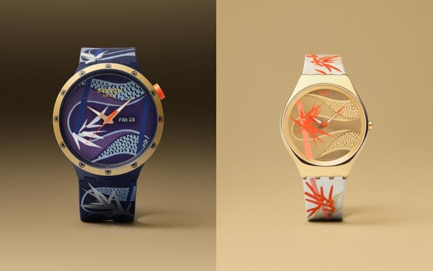 본문 이미지 - 뱀띠 해 컬렉션 2종.(스와치제공)