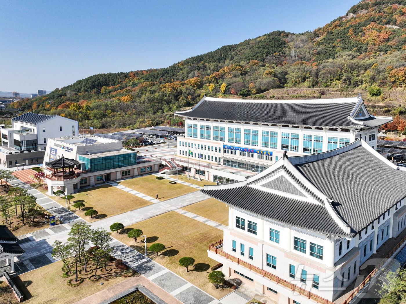 본문 이미지 - 경북도교육청 전경 ⓒ News1 김대벽기자