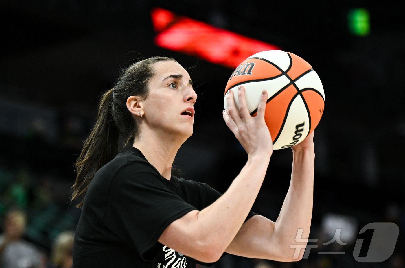 케이틀린 클라크. ⓒ AFP=뉴스1