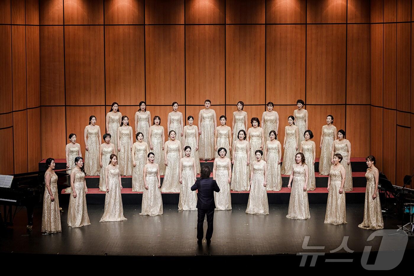 행복북구합창단 공연 모습(행복북구문화재단 제공)