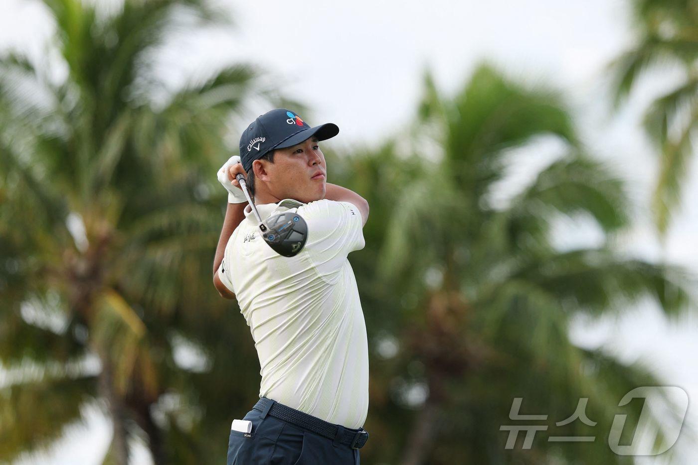 미국프로골프(PGA) 투어의 김시우.  ⓒ AFP=뉴스1