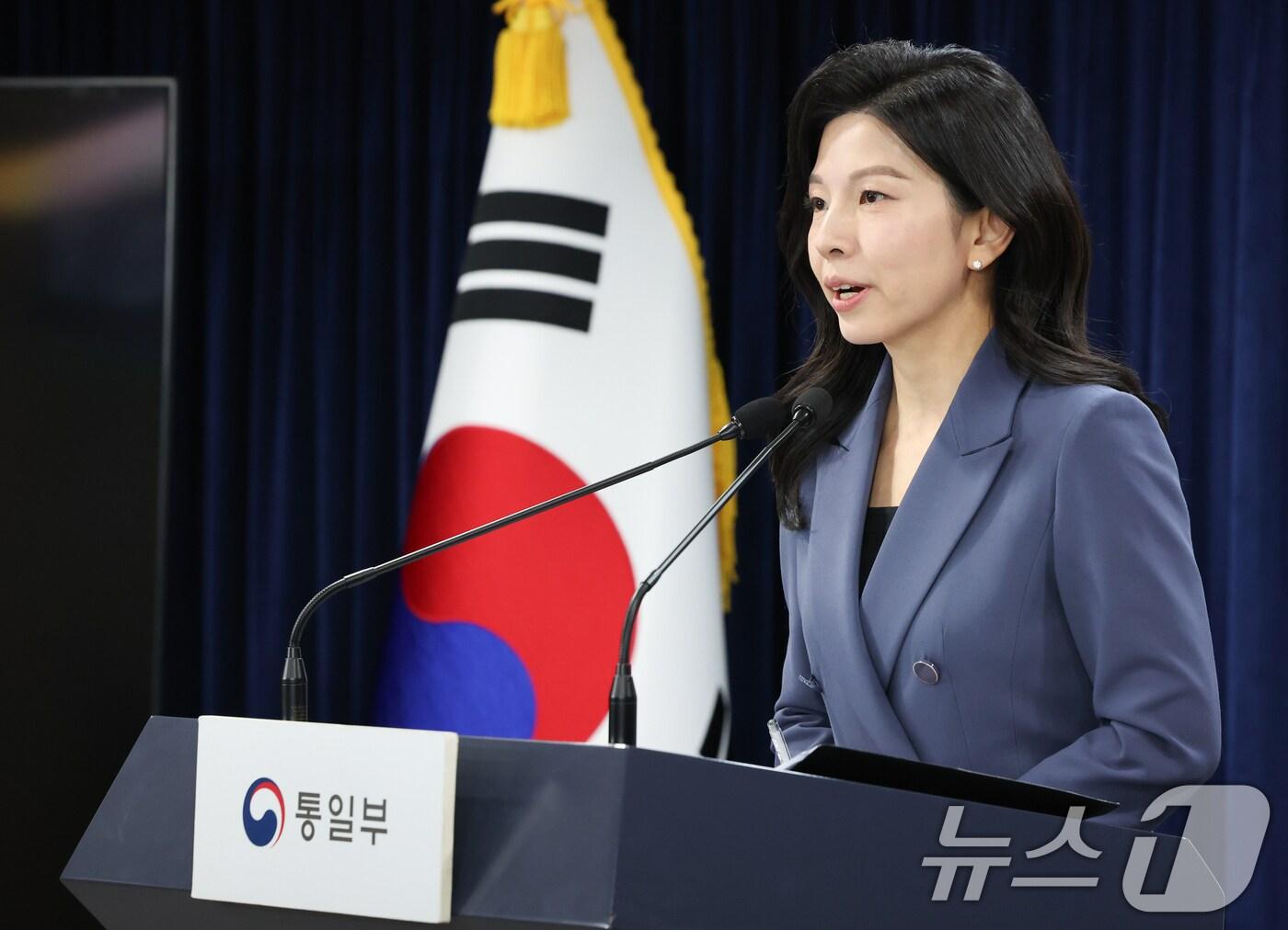 본문 이미지 - 김인애 통일부 부대변인2025.1.31/뉴스1 ⓒ News1 허경 기자