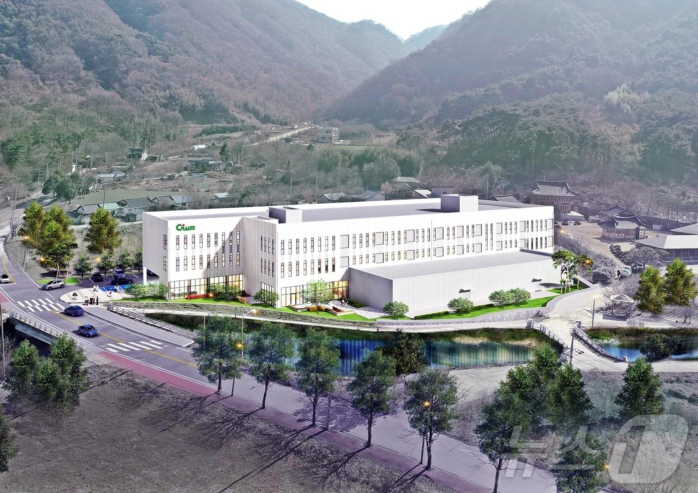  정읍시가 정부의 그린바이오 산업 육성 전략에 따라 그린바이오를 미래 성장 동력으로 육성한다..올해 준공될 ‘미생물 산업 공유인프라’ 조감도&#40;정읍시 제공&#41;2025.1.31/뉴스1