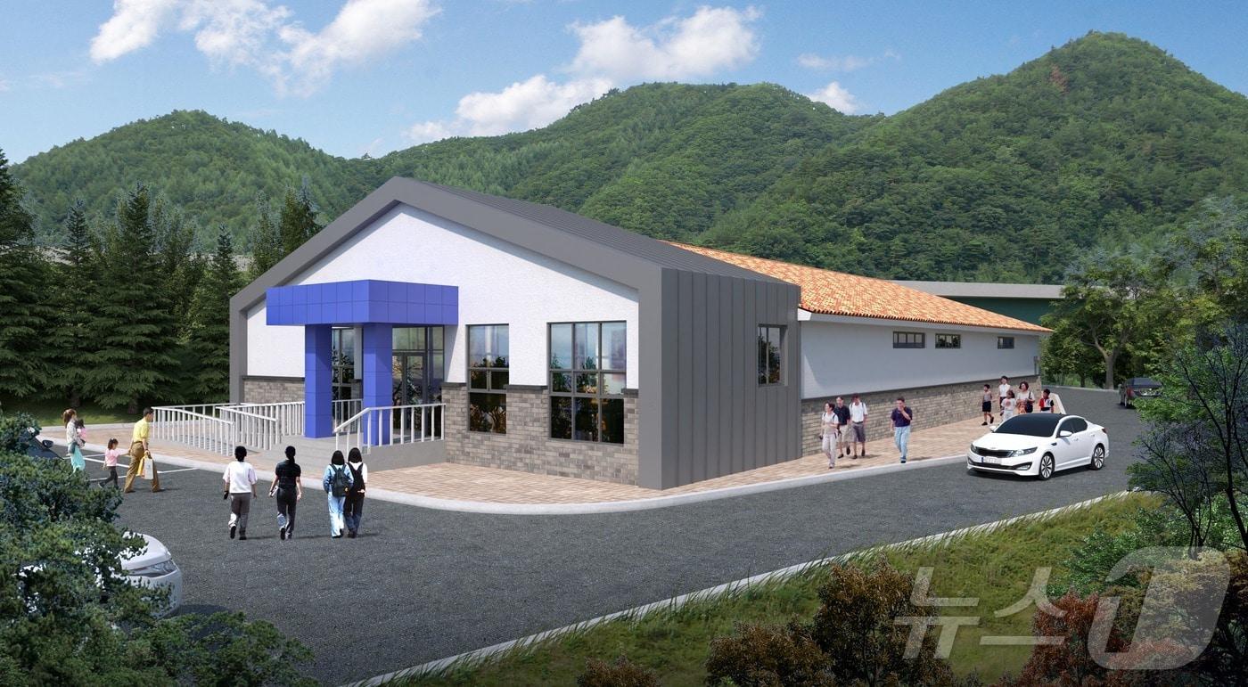 본문 이미지 - 정선 사북 복지목욕탕 조감도.(정선군 제공) 2025.1.5/뉴스1