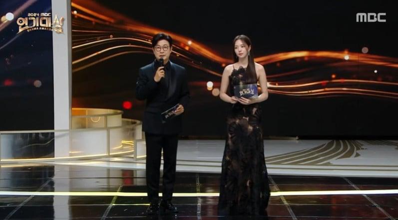 본문 이미지 - '2024 MBC 연기대상' 방송 화면 갈무리