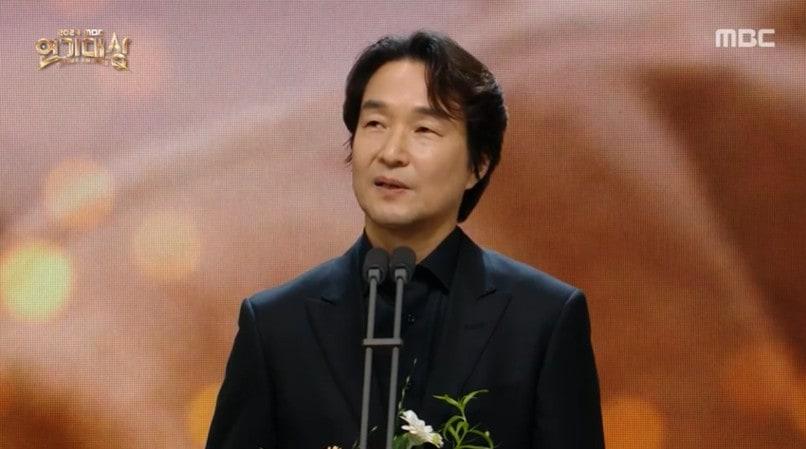 본문 이미지 - 배우 한석규/ 사진='2024 MBC 연기대상' 방송 화면 갈무리