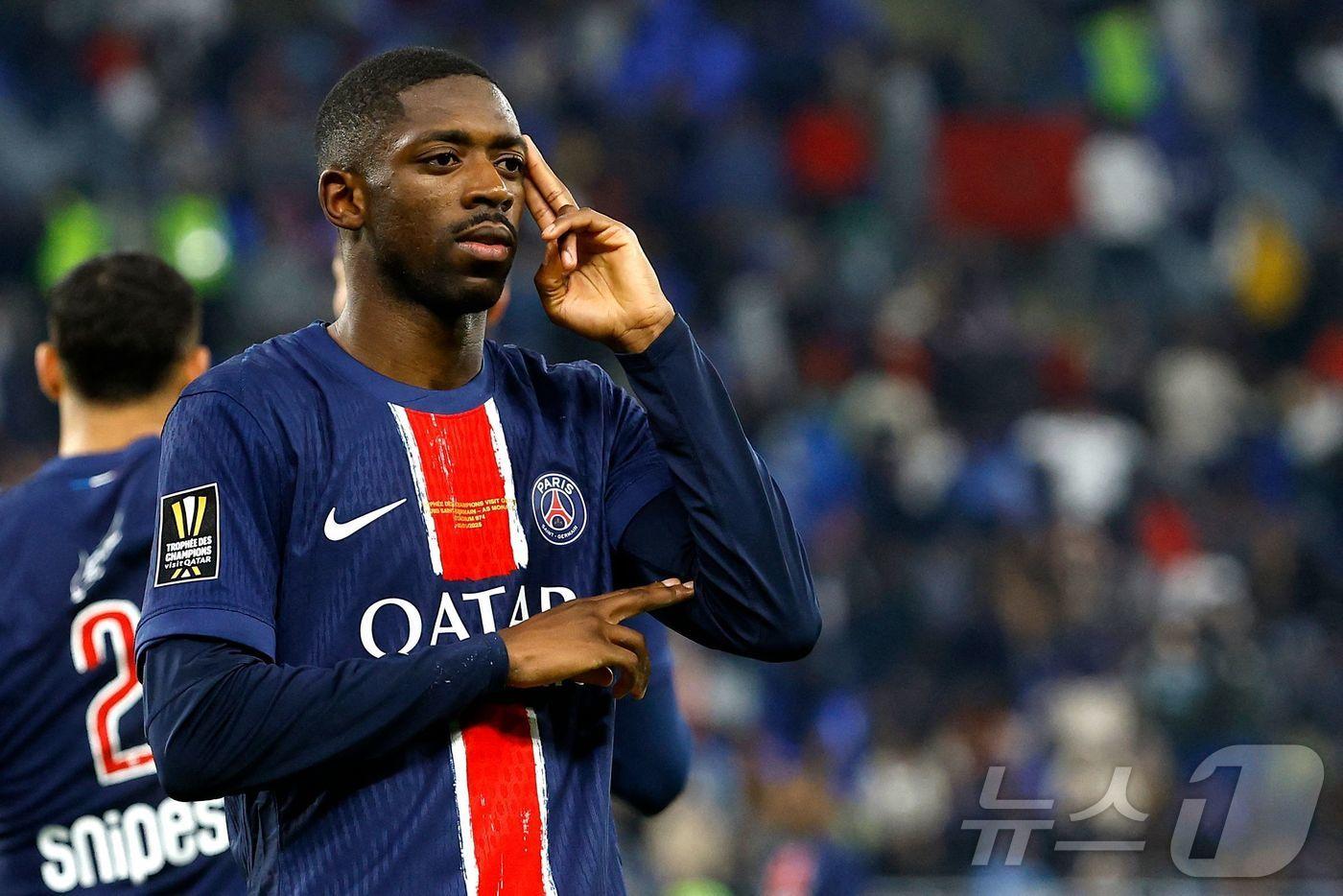 FIFA 올해의 선수로 선정된 우스만 뎀벨레 ⓒ AFP=뉴스1