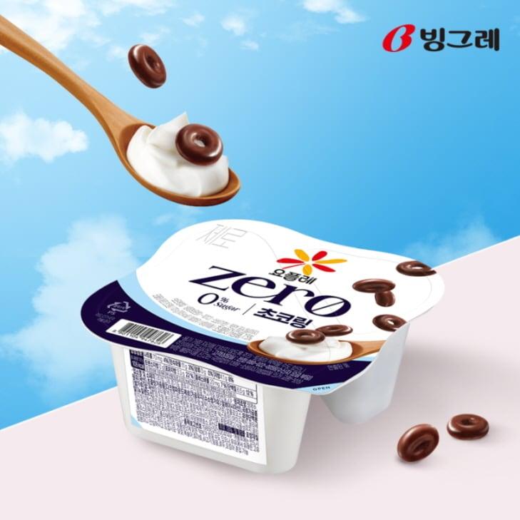 본문 이미지 - 빙그레 요플레 제로 초코링(빙그레 제공).