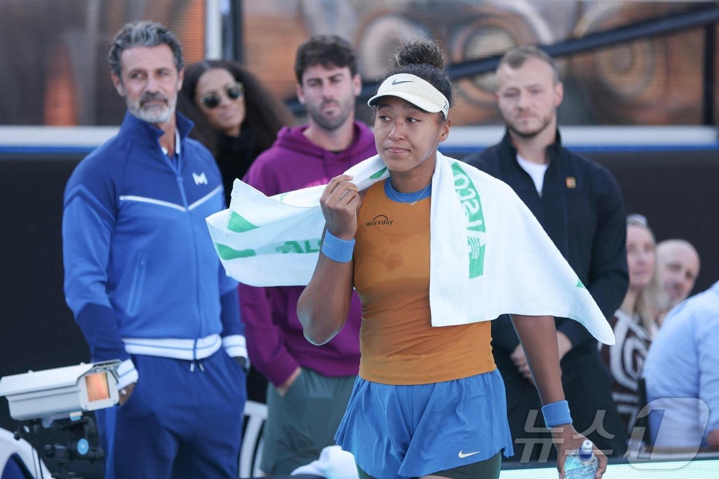 본문 이미지 - 일본의 테니스 스타 오사카 나오미. ⓒ AFP=뉴스1