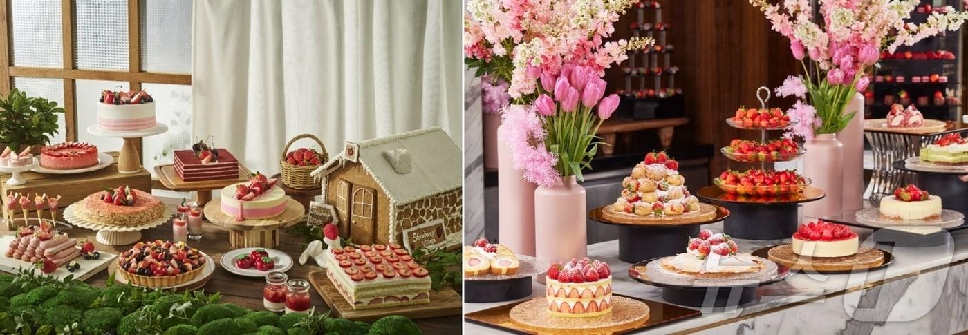 파라다이스호텔앤리조트가 진행하는 '스트로베리 블라썸' 프로모션 이미지.(파라다이스 제공)